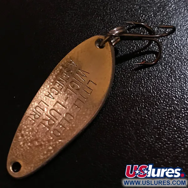 Vintage  Seneca Little Cleo Crystal, 1/4oz Crystal fishing spoon #5803