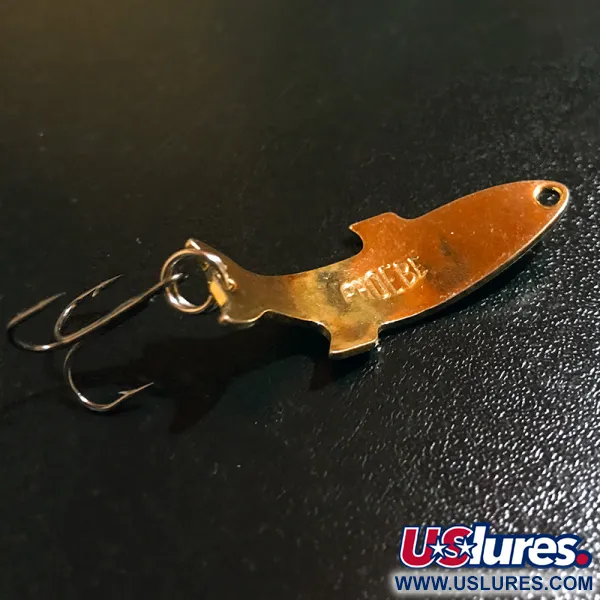 Vintage   Acme Phoebe, 1/8oz Gold fishing spoon #5804