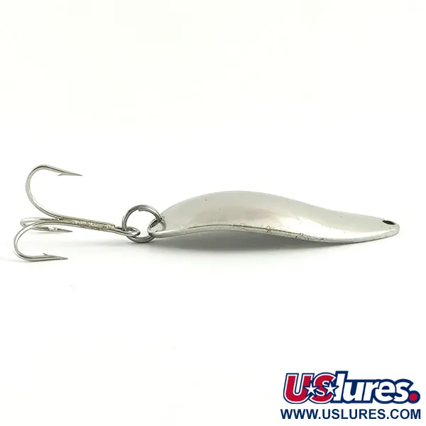 Vintage  Seneca Little Cleo (Hula Girl), 1/2oz Nickel fishing spoon #5817