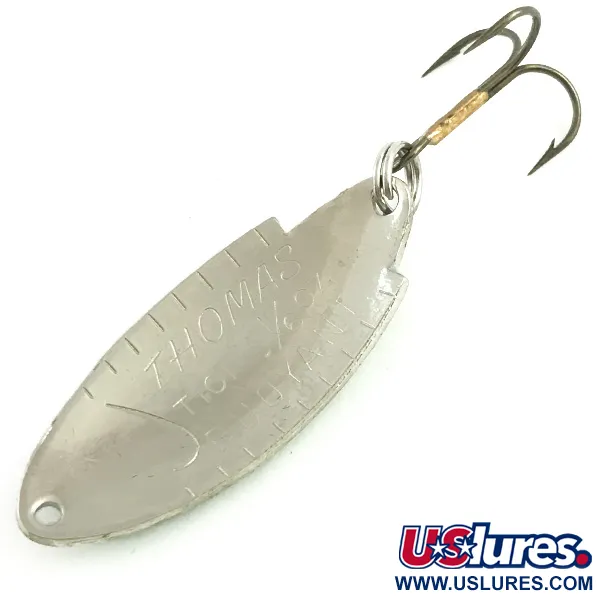 Vintage   Thomas Buoyant, 3/16oz Trout / Silver fishing spoon #5822