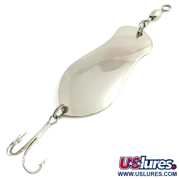 Vintage  K-B Bait K-B Spoon 2, 1/2oz Gold / Nickel fishing spoon #5842