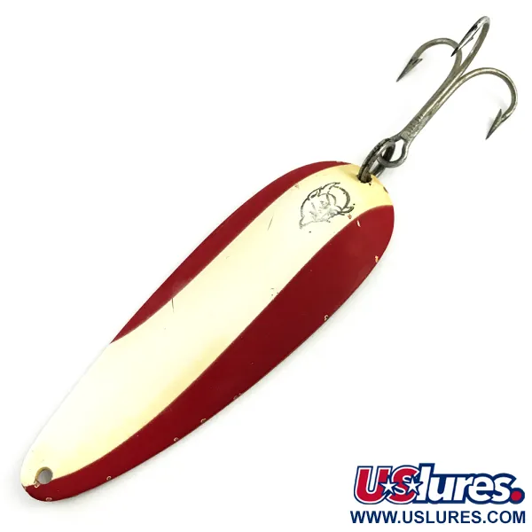 Vintage  Eppinger Dardevle, 1oz Red / White / Copper fishing spoon #5871