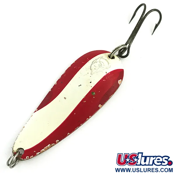 Vintage  Eppinger Dardevle Imp, 2/5oz Red / White / Copper fishing spoon #5873