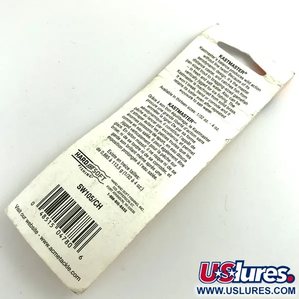  Acme Kastmaster , 1/8oz Nickel fishing spoon #5891