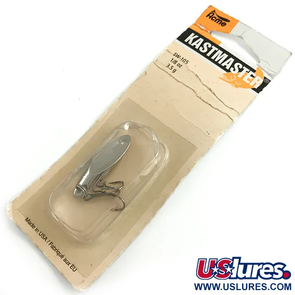  Acme Kastmaster , 1/8oz Nickel fishing spoon #5891