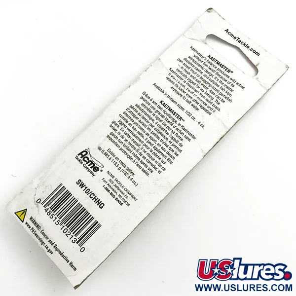  Acme Kastmaster , 1/4oz Nickel / Blue fishing spoon #5892