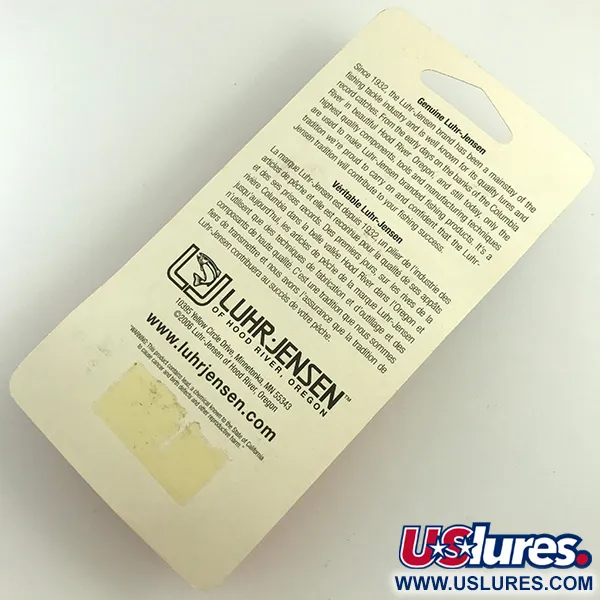   Loco 3 Luhr Jensen, 3/5oz Gold fishing spoon #5895