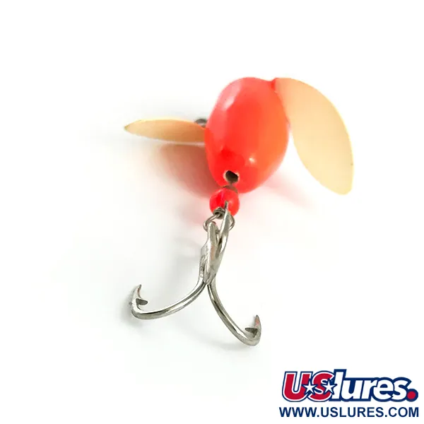 Vintage  Shur Strike Spin-N-Glo, 1/16oz Fluorescent Pink fishing spoon #5926