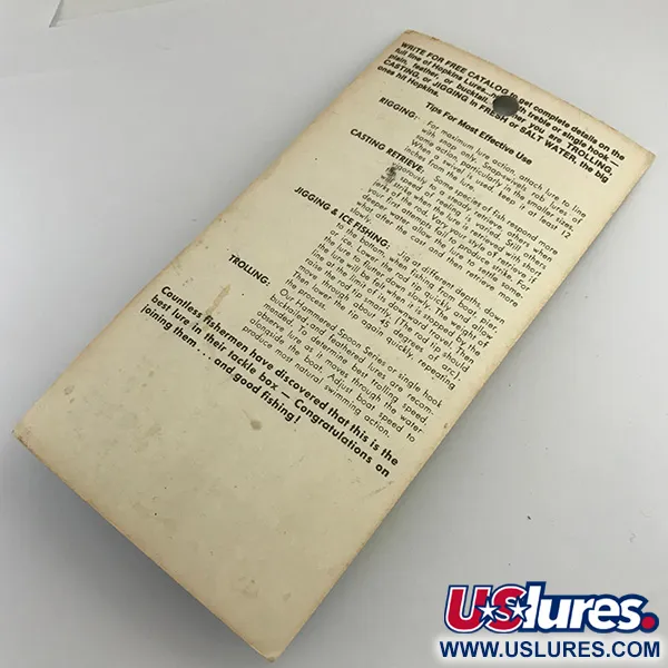   Hopkins shorty 75 Jig Lure, 3/4oz Hammered Gold fishing spoon #5919