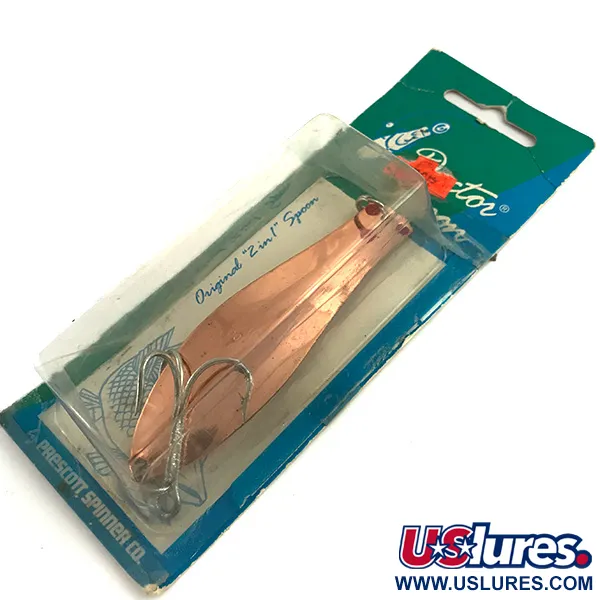  Prescott Spinner Little Doctor 275, 3/4oz Copper fishing spoon #5959