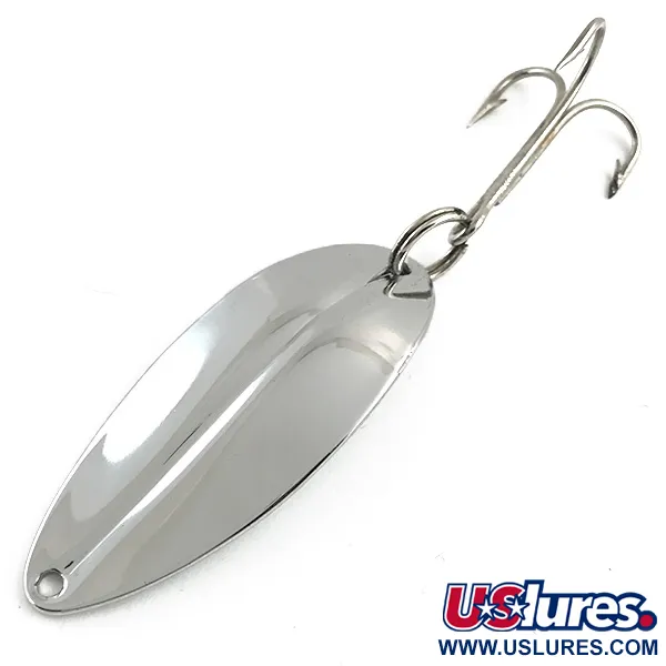 Vintage  TODDCO Main liner , 2/5oz Nickel fishing spoon #5961