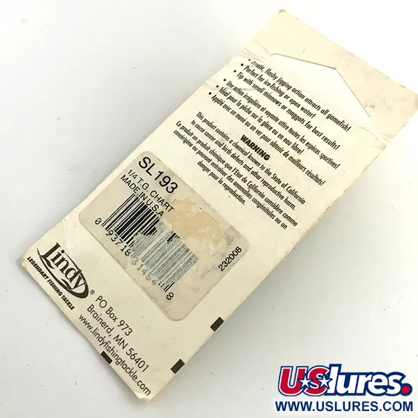  Lindy / Little Joe Frostee Jigging Spoon Glow, 1/4oz Chartreuse UV Glow in UV light, Fluorescent, Glow in Dark fishing spoon #5968