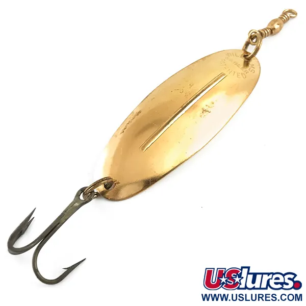 Vintage   Williams Wabler W60, 3/4oz Gold fishing spoon #5994