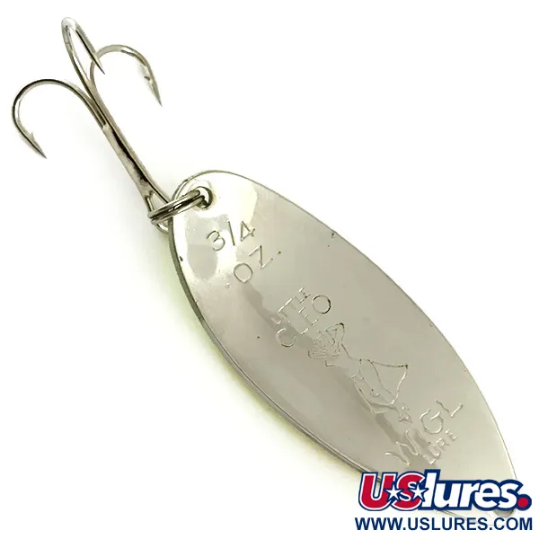 Vintage  Seneca Little Cleo (Hula Girl) UV, 3/4oz  fishing spoon #5998