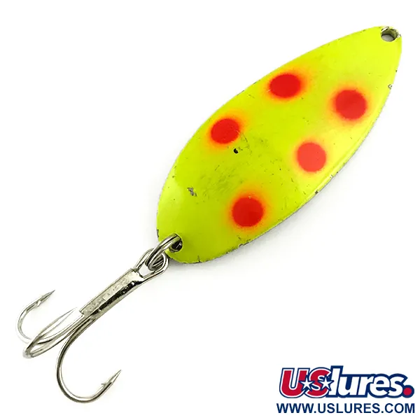 Vintage  Seneca Little Cleo (Hula Girl) UV, 3/4oz  fishing spoon #5998