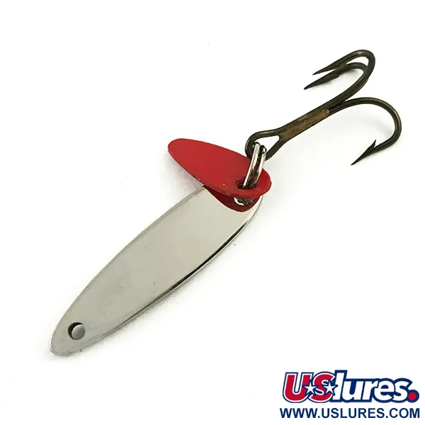 Vintage   Bay de Noc Swedish pimple, 1/16oz Nickel fishing spoon #6003