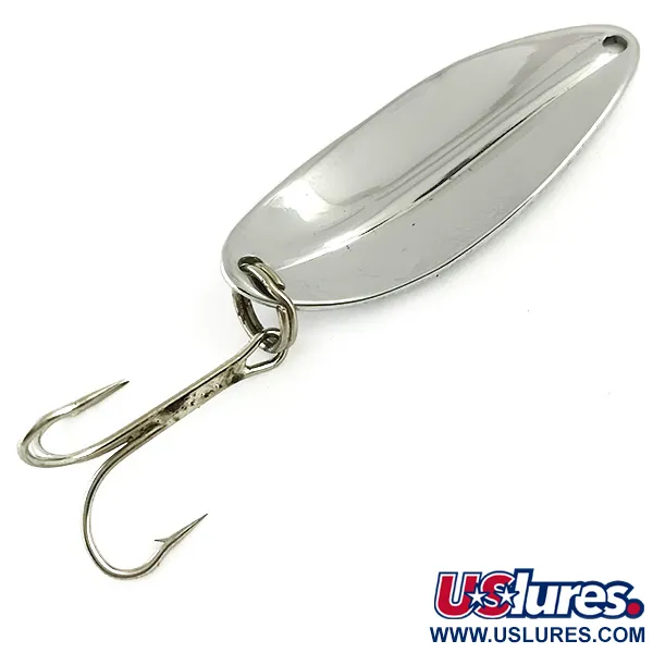 Vintage  TODDCO Main liner , 2/5oz Nickel fishing spoon #6007
