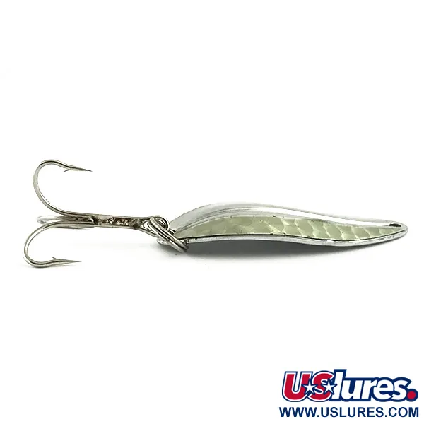 Vintage  TODDCO Main liner , 2/5oz Nickel fishing spoon #6007