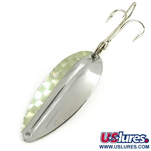 Vintage  TODDCO Main liner , 2/5oz Nickel fishing spoon #6007