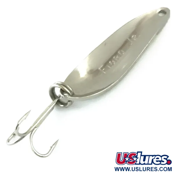 Vintage  Acme Fiord Spoon Jr, 1/8oz Nickel fishing spoon #6010