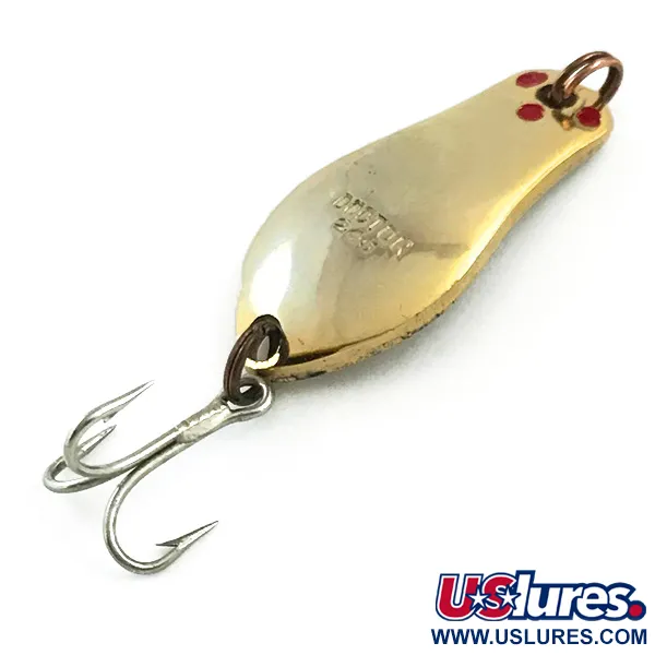 Vintage  Prescott Spinner Little Doctor 245, 3/16oz Nickel / Gold fishing spoon #6016