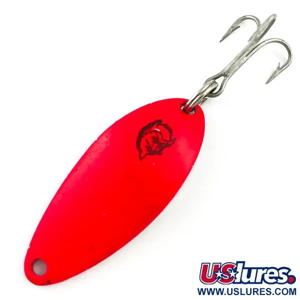  Eppinger Dardevle Devle Dog 5200 UV, 1/4oz Red / Black fishing spoon #6028