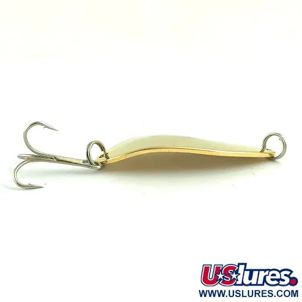 Vintage   Acme Little Cleo, 2/5oz Gold fishing spoon #6036