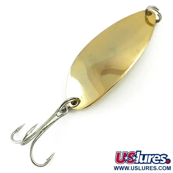 Vintage   Acme Little Cleo, 2/5oz Gold fishing spoon #6036