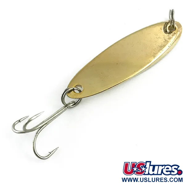 Vintage  Acme Kastmaster , 1/2oz Gold fishing spoon #6039