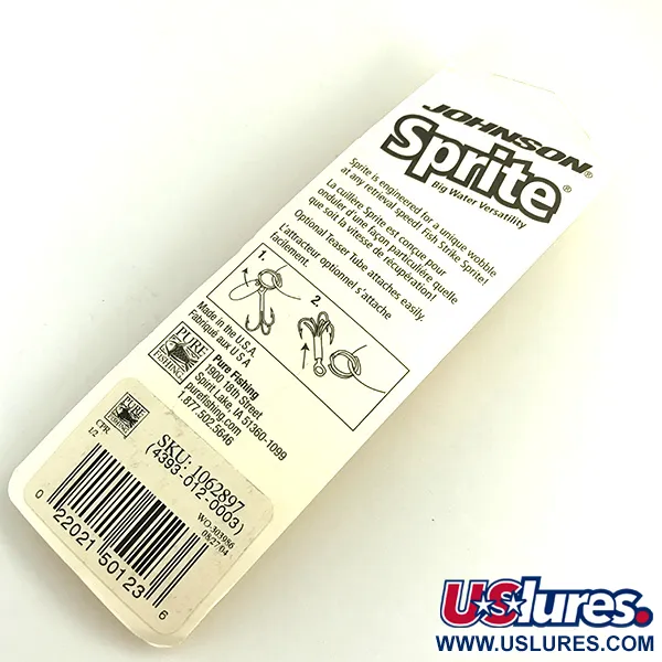   Johnson Sprite, 1/2oz Copper fishing spoon #6040