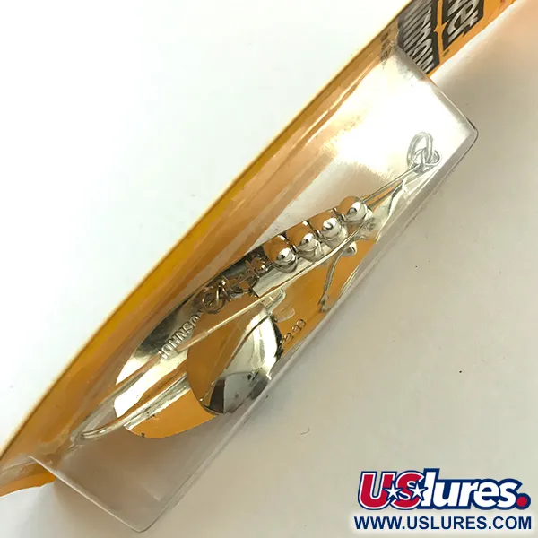   Weedless Johnson Silver Minnow Spin, 1/2oz Silver / Silver Plated fishing spoon #6103