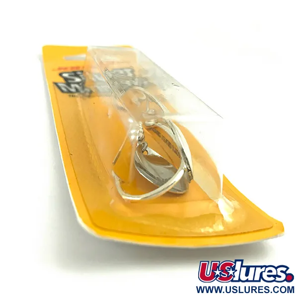   Weedless Johnson Silver Minnow Spin, 1/2oz Silver / Silver Plated fishing spoon #6103