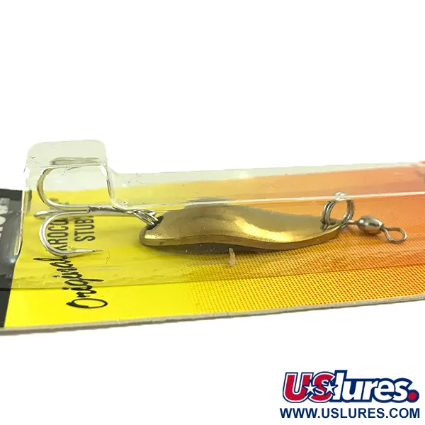  Luhr Jensen Lil' Kroc (Krocodile Stubby), 3/16oz Brass fishing spoon #6045