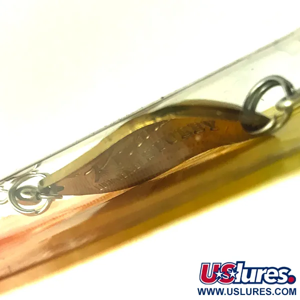  Luhr Jensen Lil' Kroc (Krocodile Stubby), 3/16oz Brass fishing spoon #6045