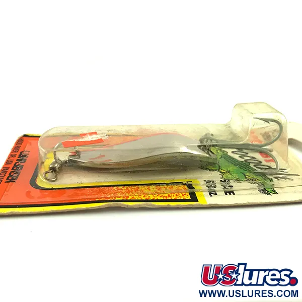  Krocodile Stubby Luhr Jensen, 2/3oz Red / Nickel fishing spoon #6053