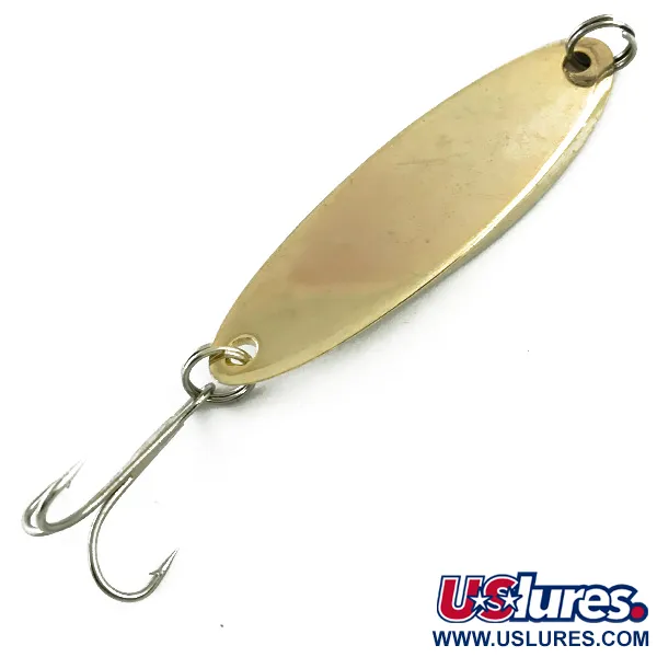 Vintage  Acme Kastmaster , 3/4oz Gold fishing spoon #6055