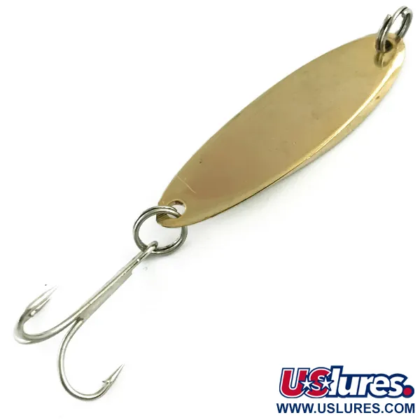 Vintage  Acme Kastmaster , 3/8oz Gold fishing spoon #6057