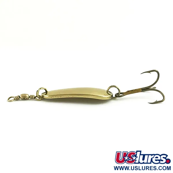 Vintage  Glen Evans Glen L Evans​ Sunbeam, 1/3oz Gold fishing spoon #6097
