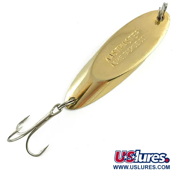 Vintage  Acme Kastmaster , 3/4oz Gold fishing spoon #6156