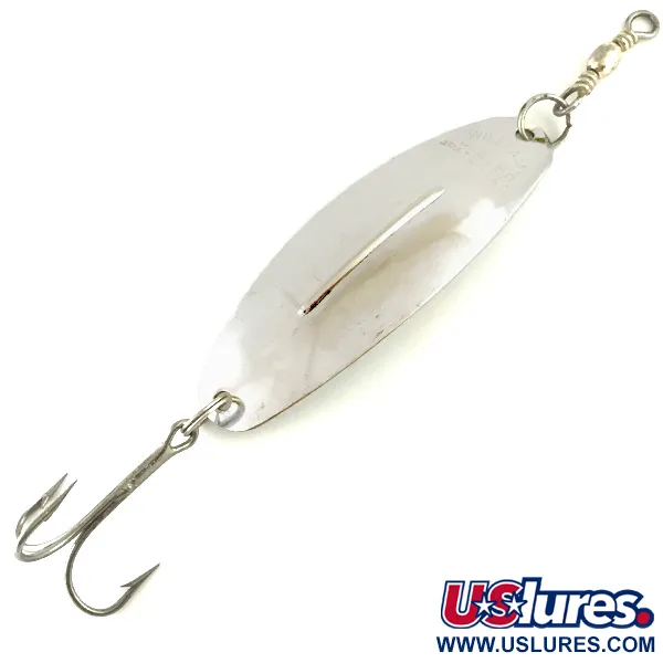 Vintage   Williams Wabler W70, 1oz Silver / Silver Plated fishing spoon #6174