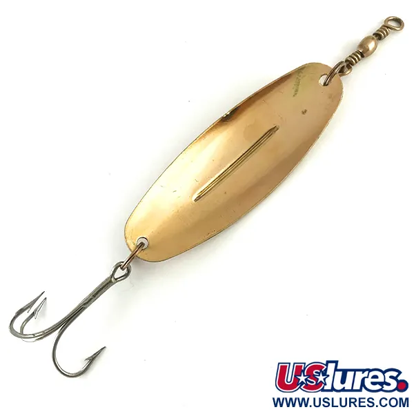Vintage   Williams Wabler W70, 1oz Gold fishing spoon #6175