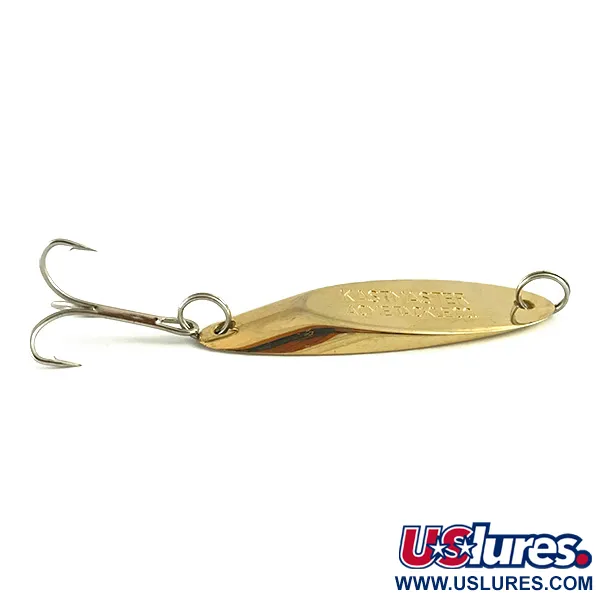 Vintage  Acme Kastmaster , 1/2oz Gold fishing spoon #6180