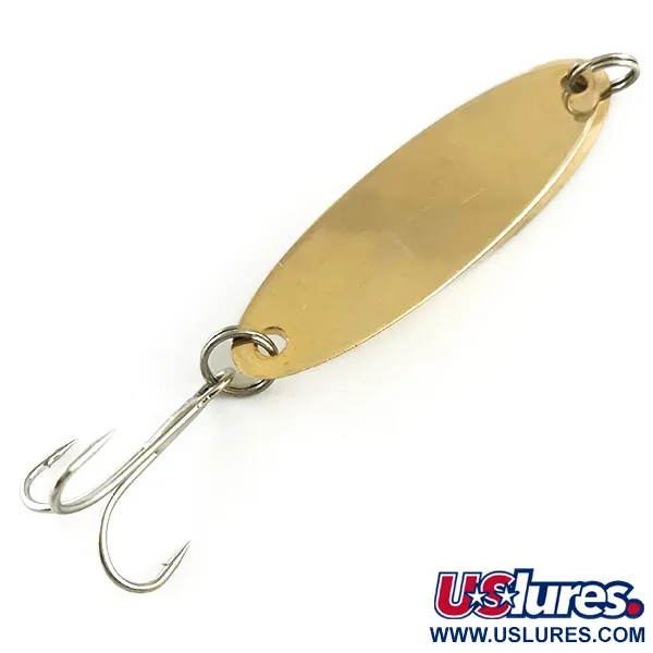 Vintage  Acme Kastmaster, 1/2oz Gold fishing spoon #6182