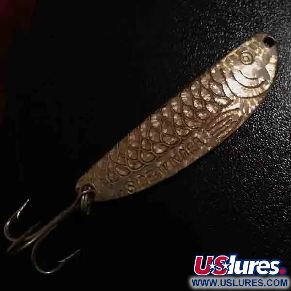 Vintage  Acme Side-winder Crystal , 1/3oz Crystal fishing spoon #6200