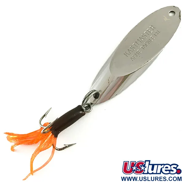 Vintage  Acme Kastmaster, 3/4oz Nickel fishing spoon #6201