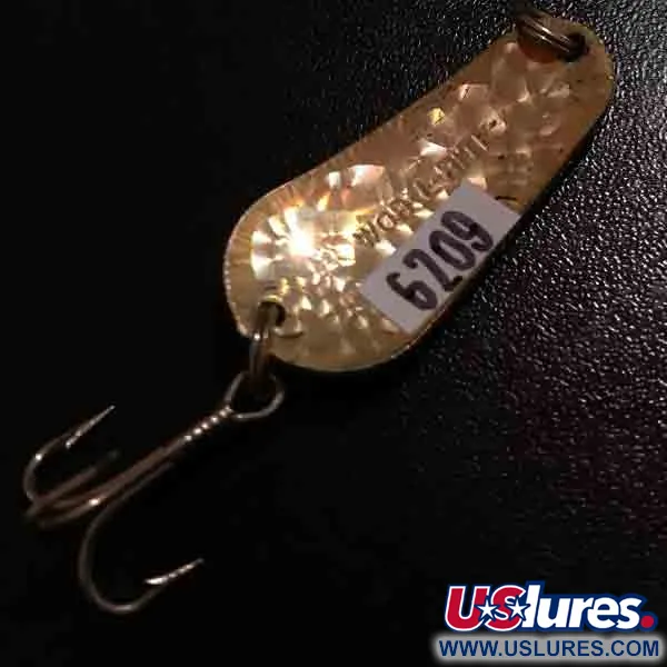 Vintage  Acme Wob-L-Rite Crystal, 1/4oz Crystal fishing spoon #6209