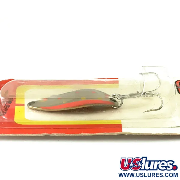  Luhr Jensen Krocodile Stubby, 2/5oz Trout UV Glow in UV light, Fluorescent fishing spoon #6231