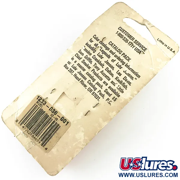   Luhr Jensen Pro Wobbler Lure, 2/5oz Gold fishing spoon #6232