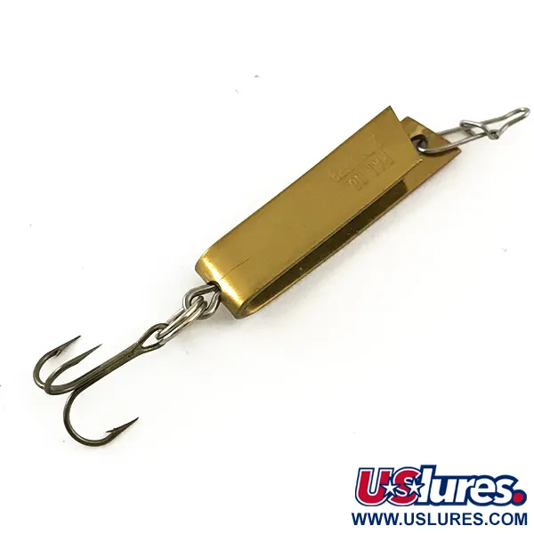 Vintage  South Bend Super-Duper 501, 3/32oz Red / Gold fishing spoon #6278