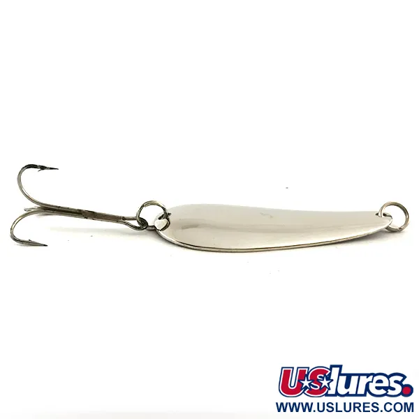 Vintage  Lindy / Little Joe Little Joe, 3/5oz Nickel fishing spoon #6287